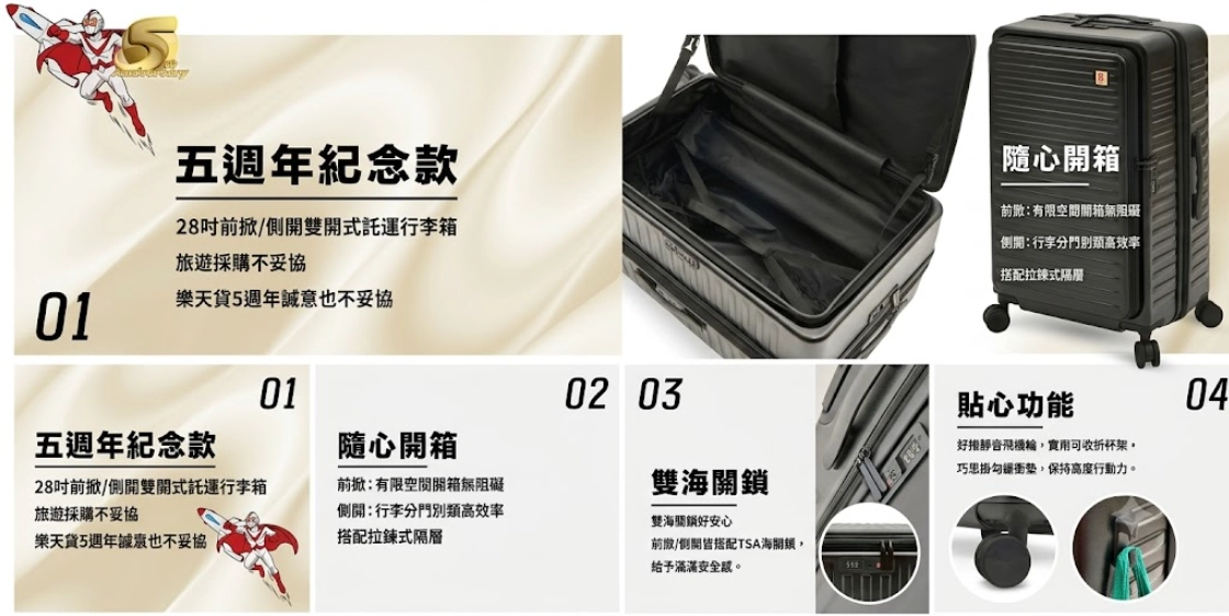 樂天貸行李箱介紹