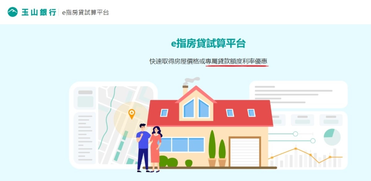 玉山銀行 房屋額度和利率 預估